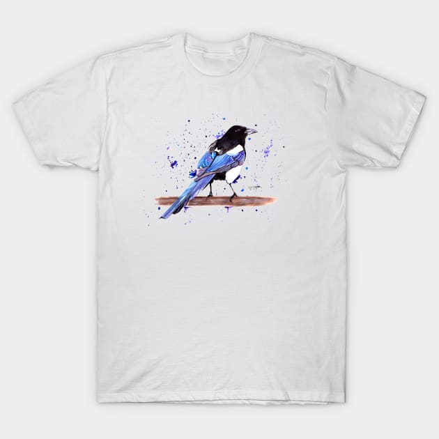 Magpie T-Shirt by lucafon18